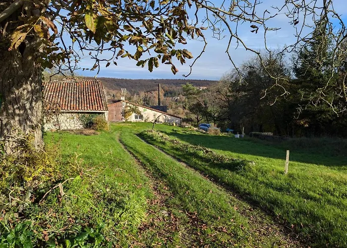 à Avec Terrasse, Animaux Acceptés - Fr-1-653-82 Сasa de vacaciones Torsac